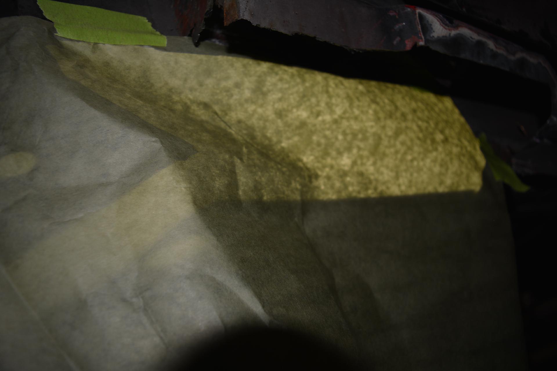 Starting the template of the first piece