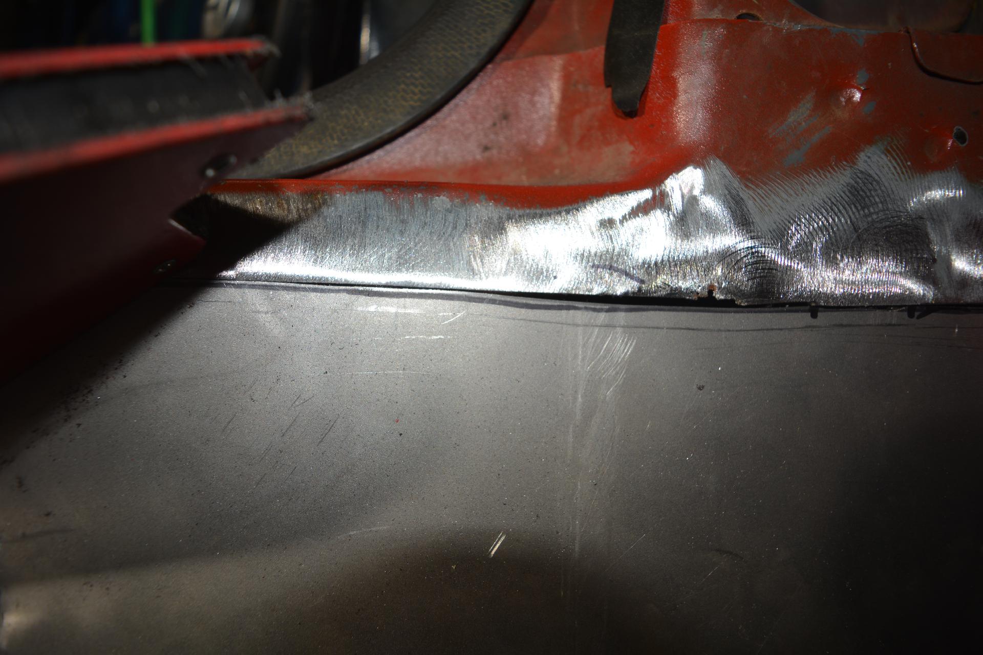 trimming to fit, gaps are larger than they should be