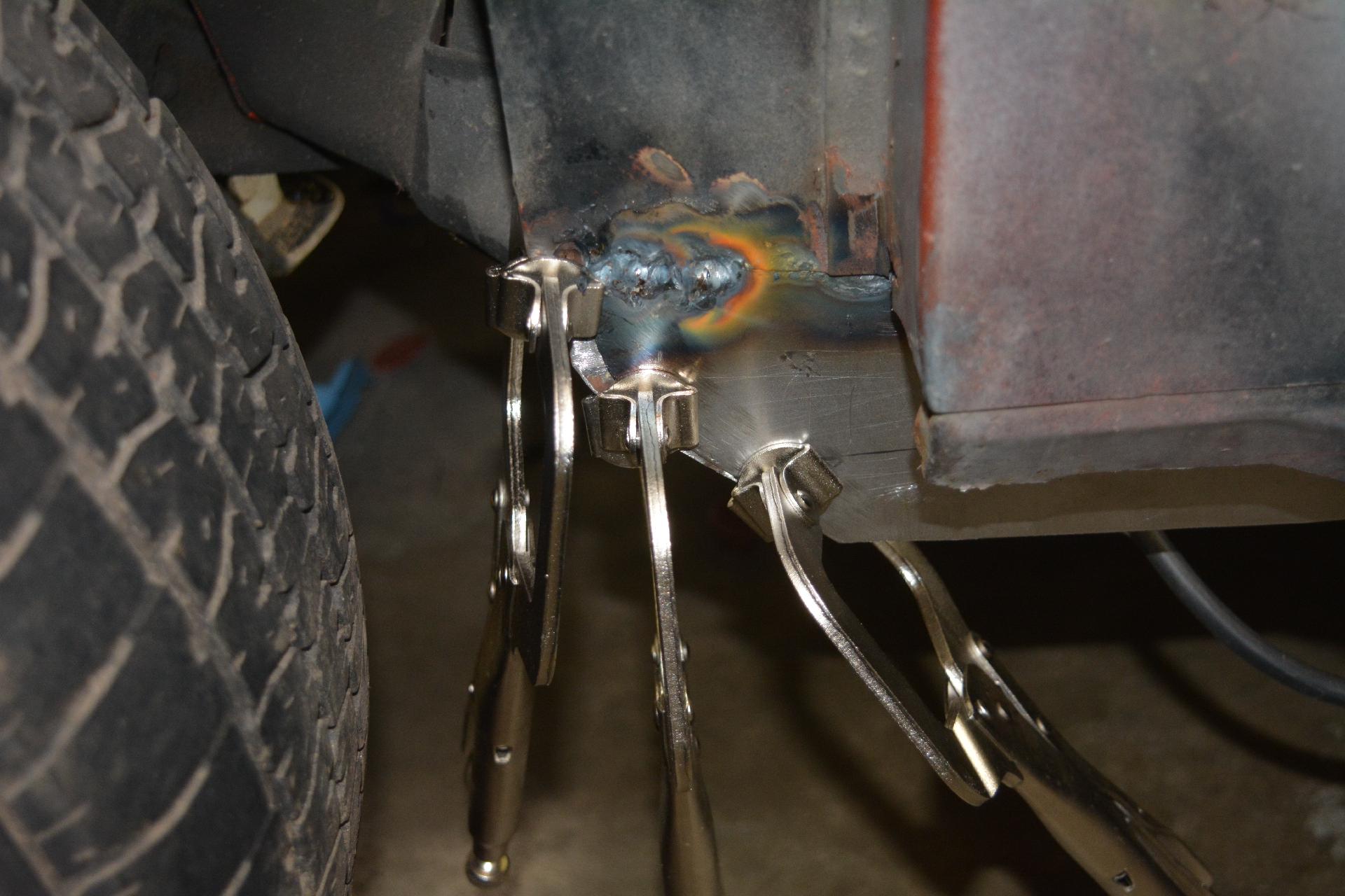 Making sure there is a tight fit