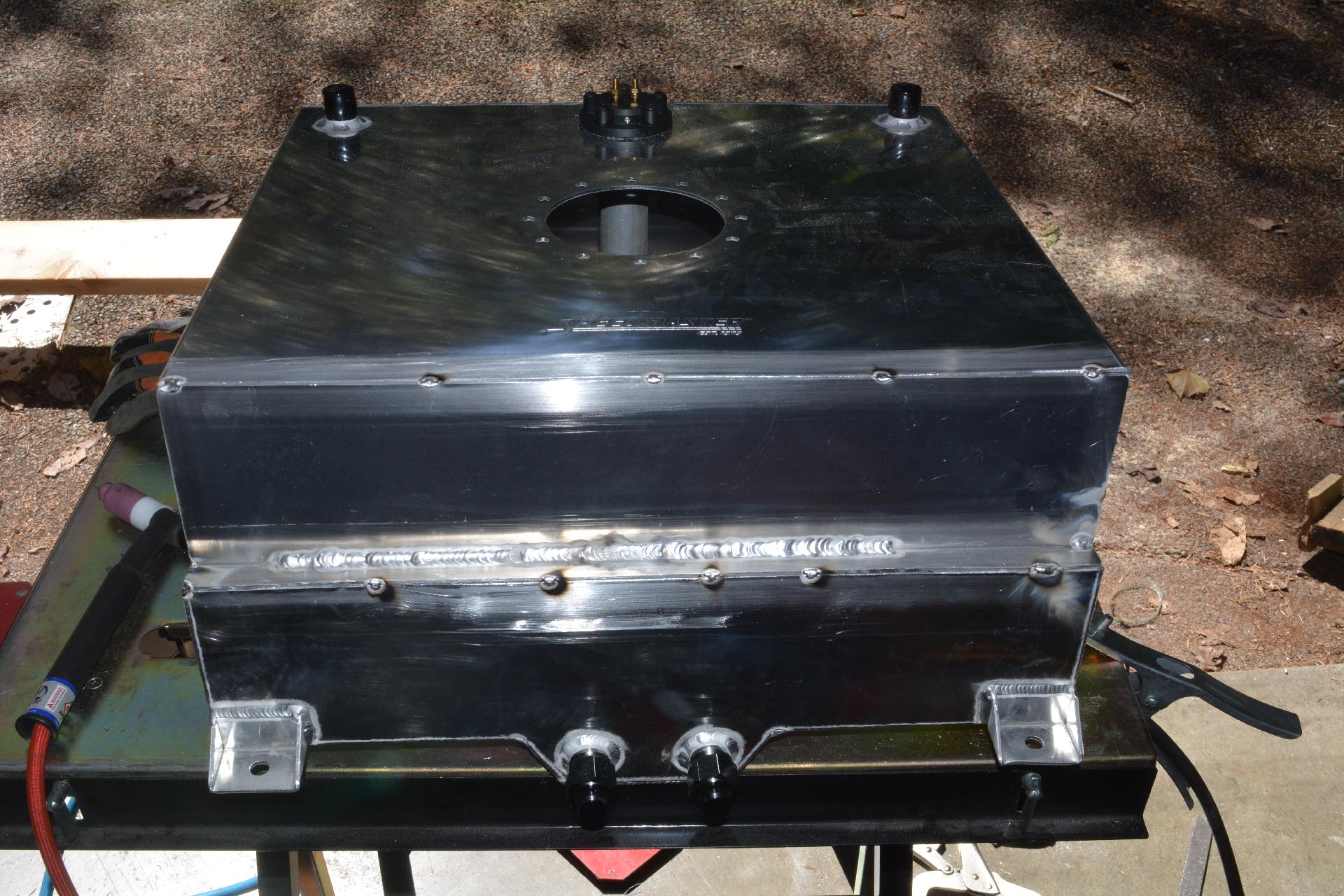 Tacked everything in place