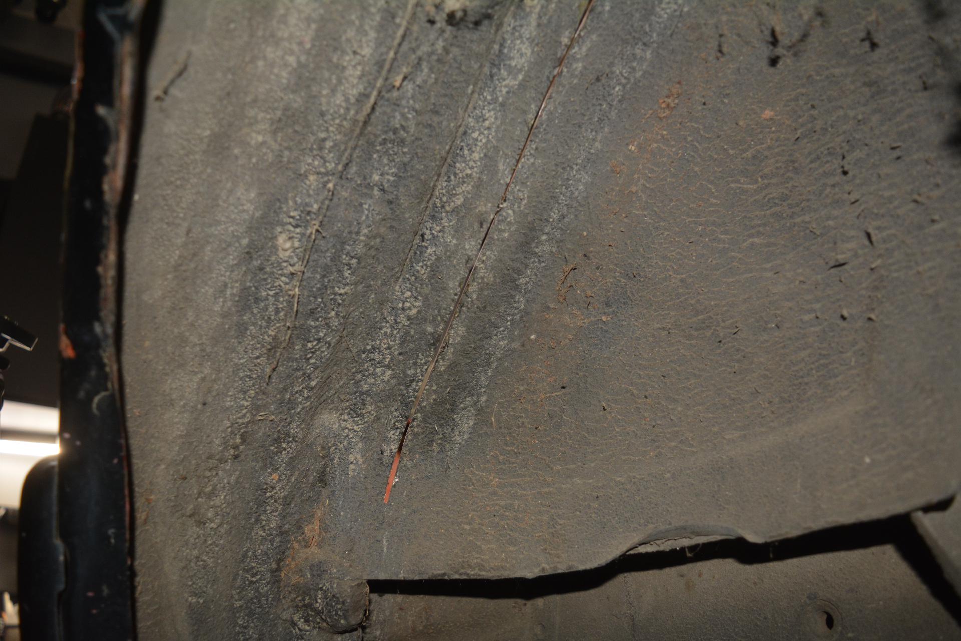 Tub cut from the bottom side