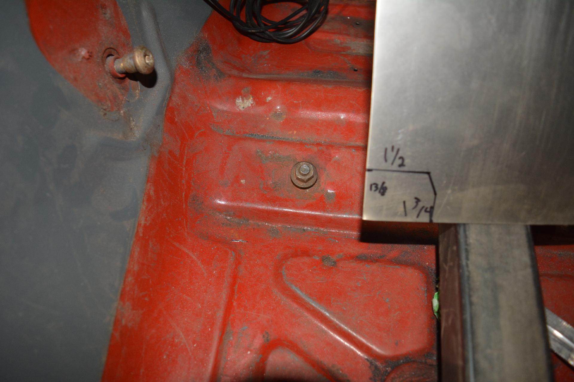 Need to notch out the tub to fit on the front side