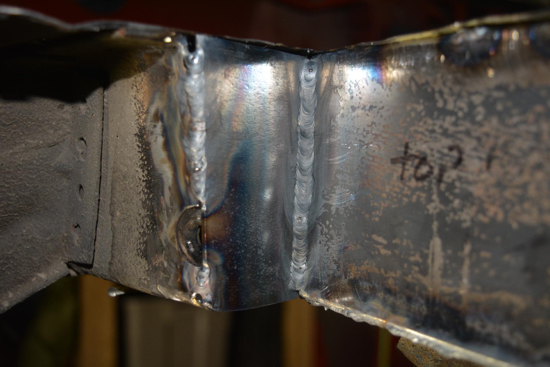 Both pl;ates welded in