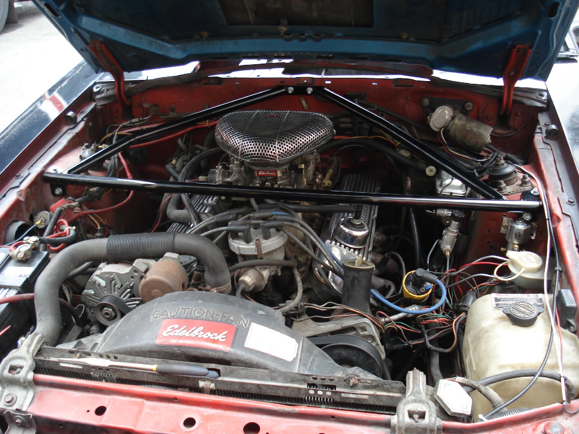 After strut tower Brace
