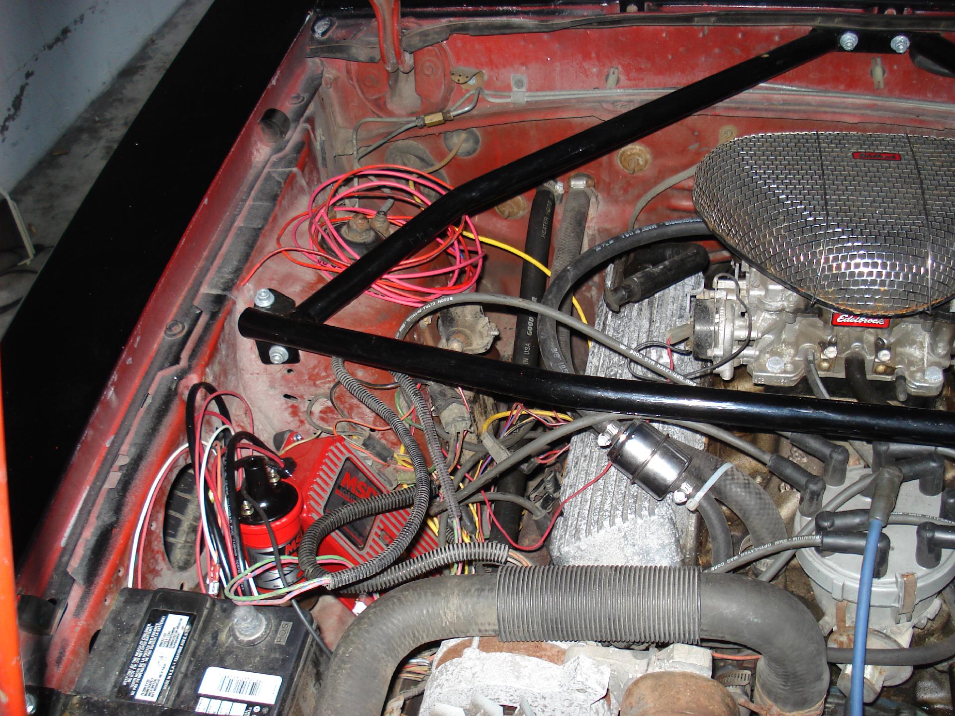 New ignition module and coil mounted
