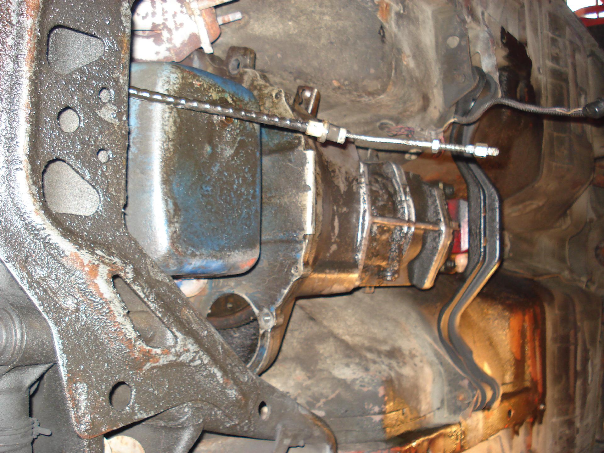Pulling the tranny to change flywheel and clutch