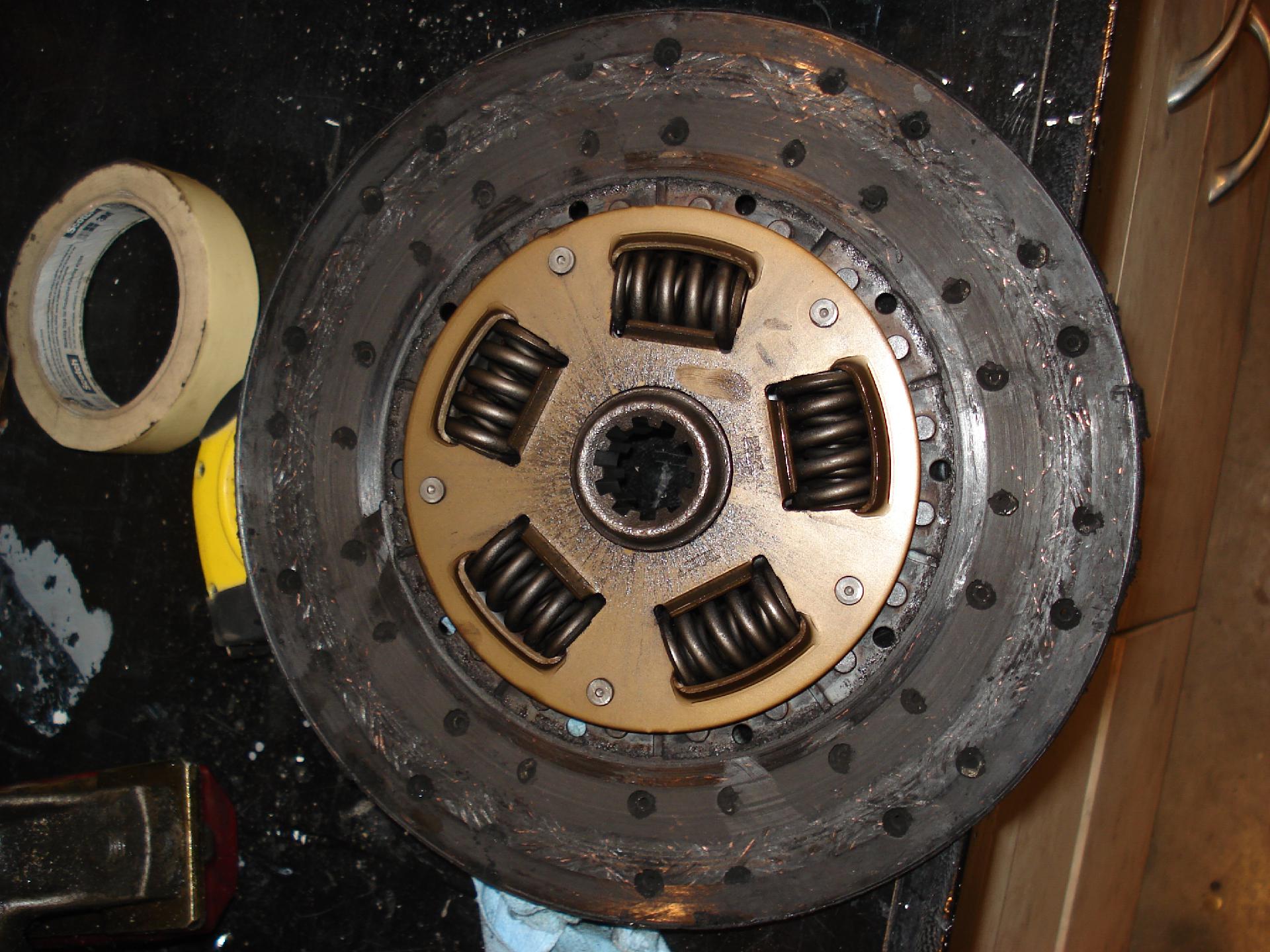 Old clutch disc