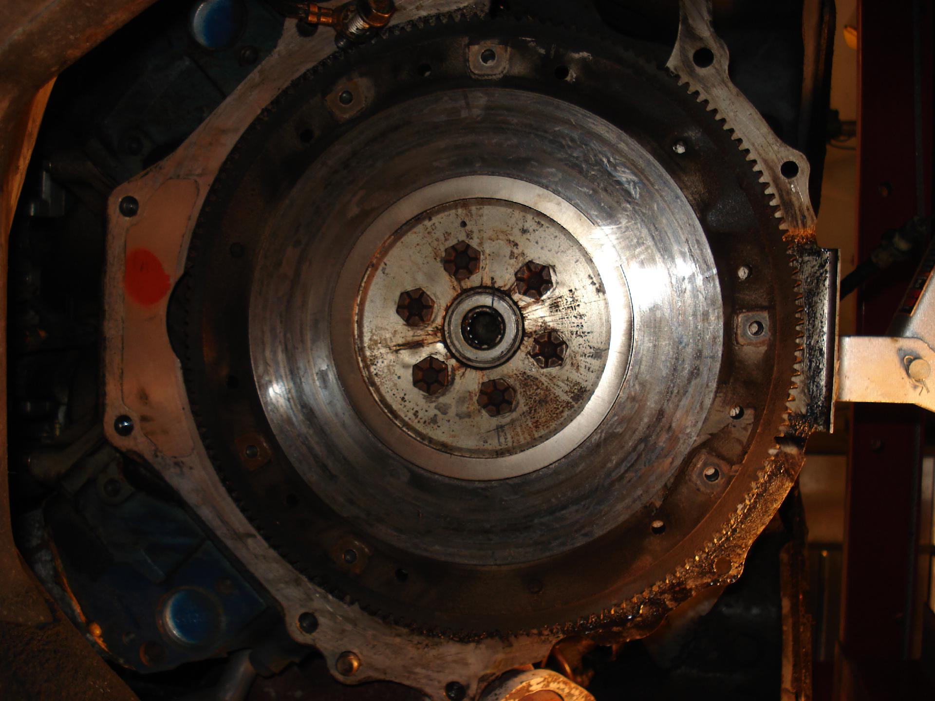 Old flywheel