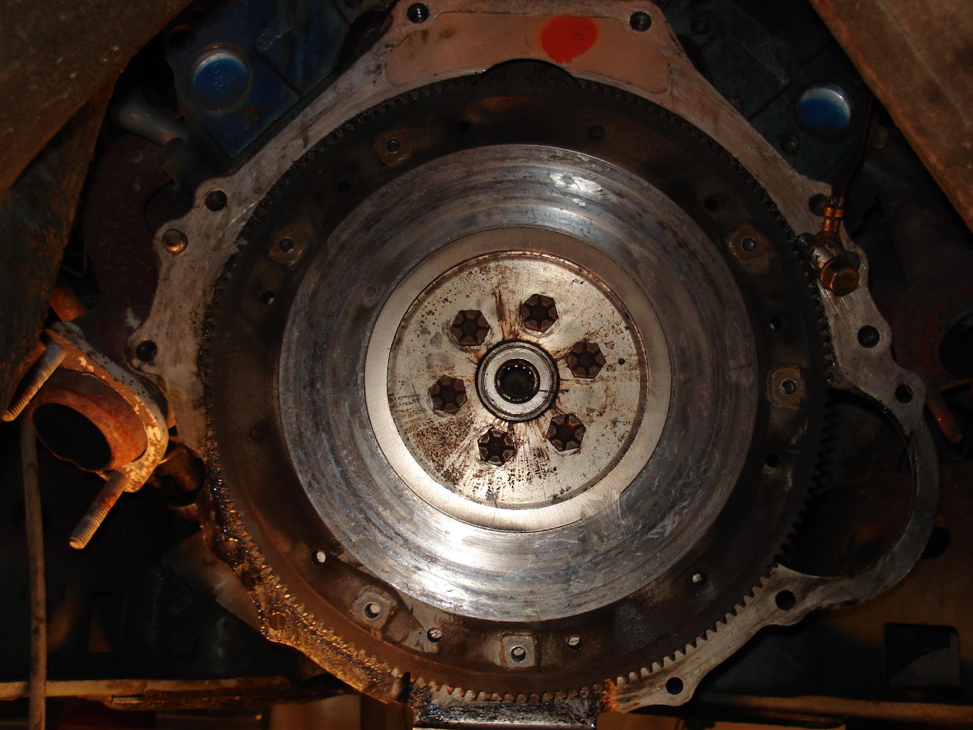 Old flywheel