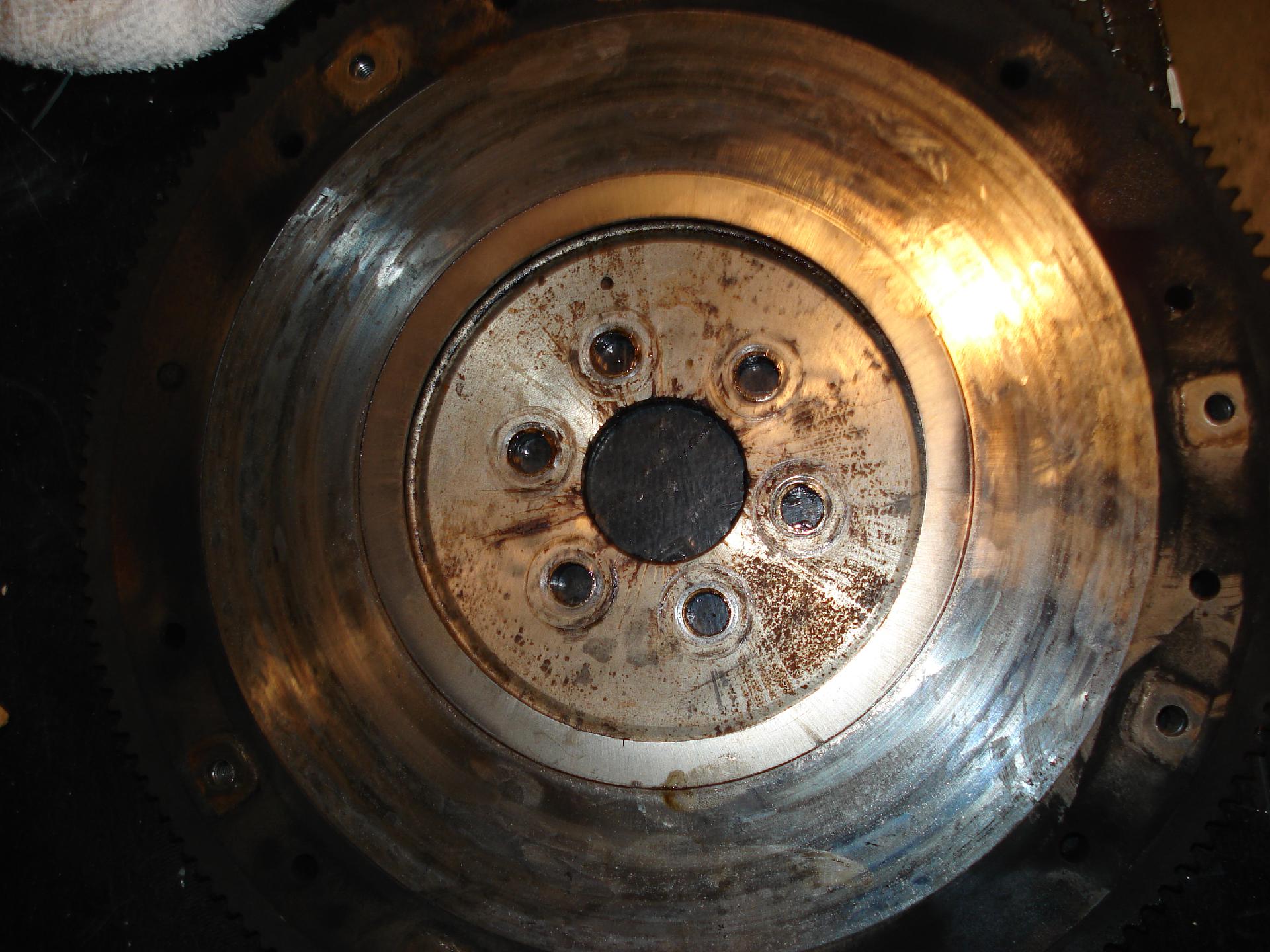 Old flywheel