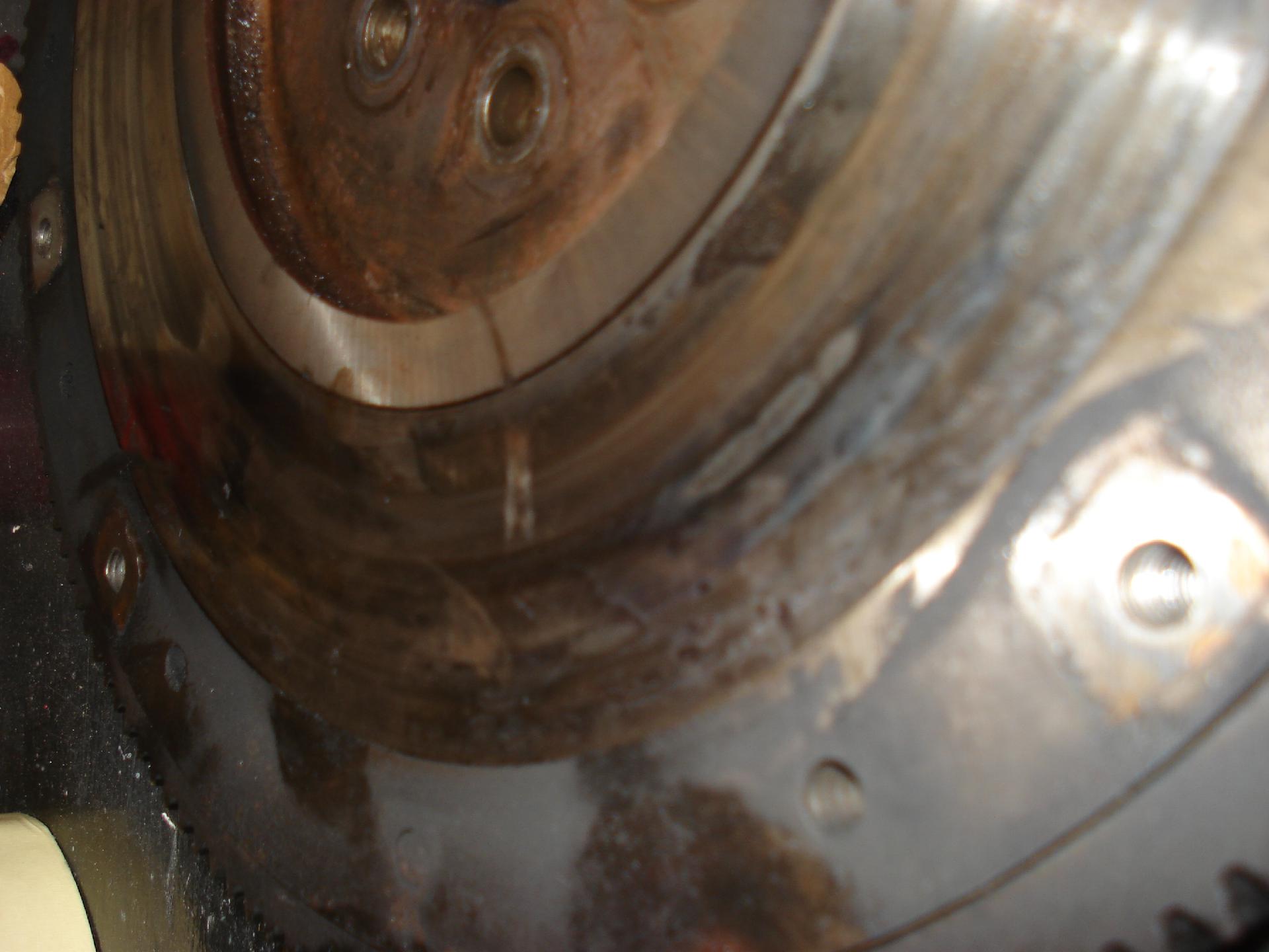 Old flywheel
