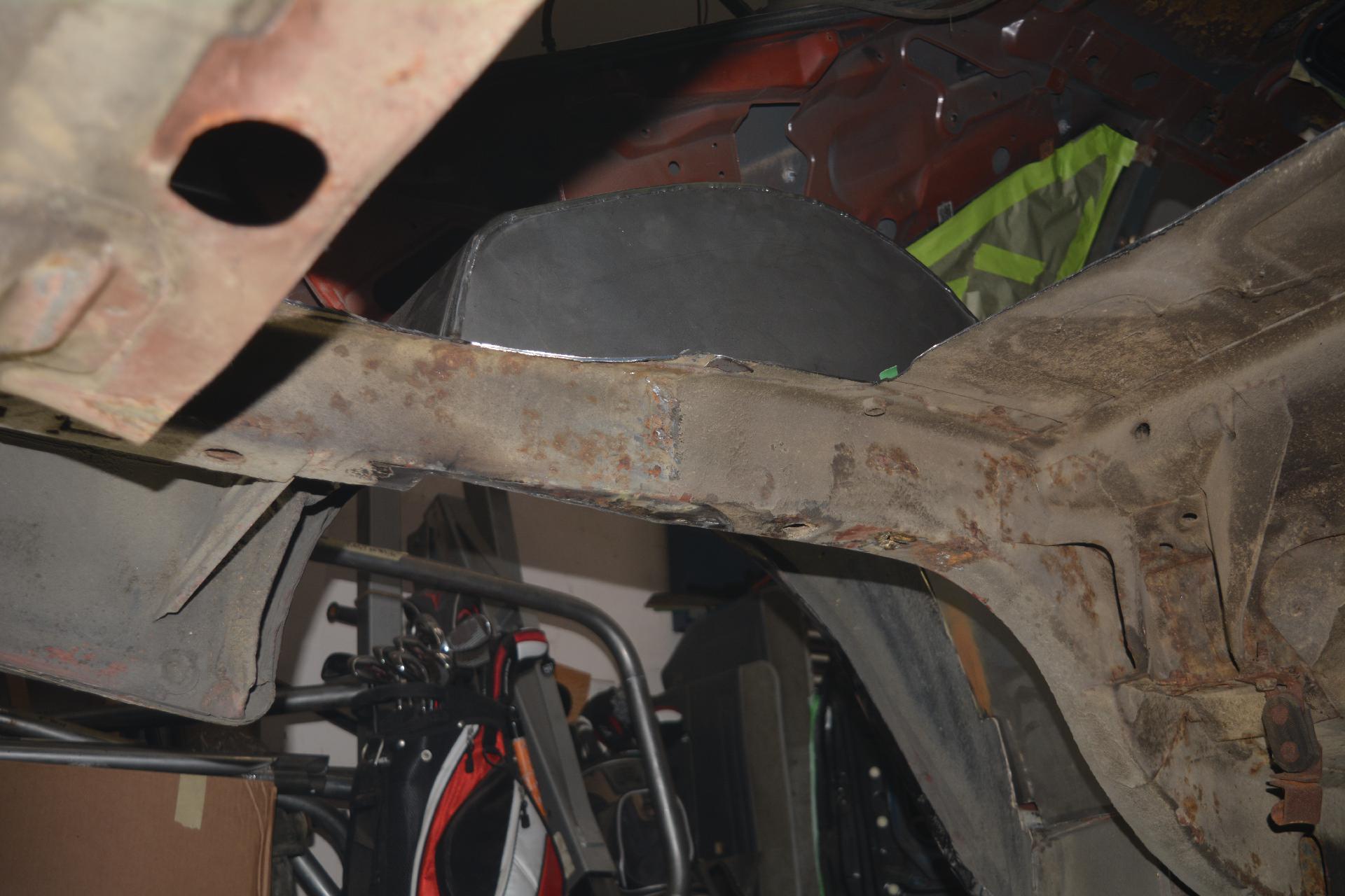 Frame needs to get cleaned up.