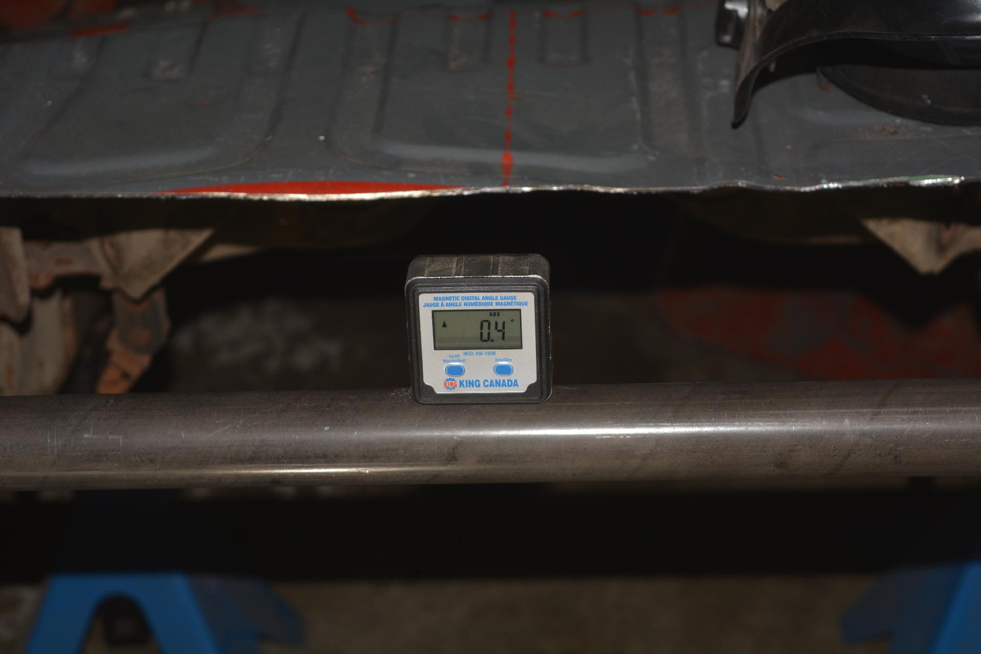Leveling the bar to the car