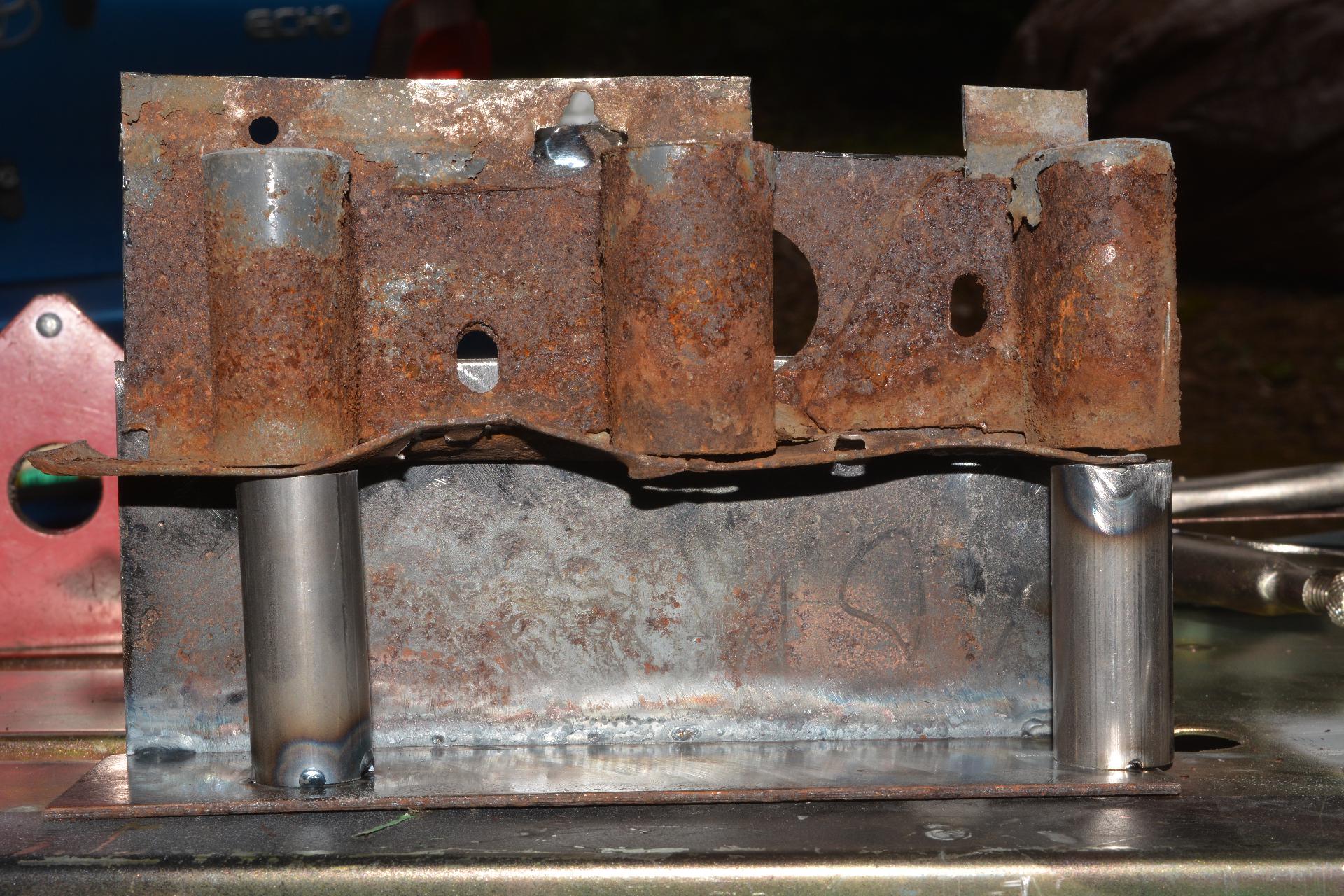 The left side should have been moved over about 3/8" to the left