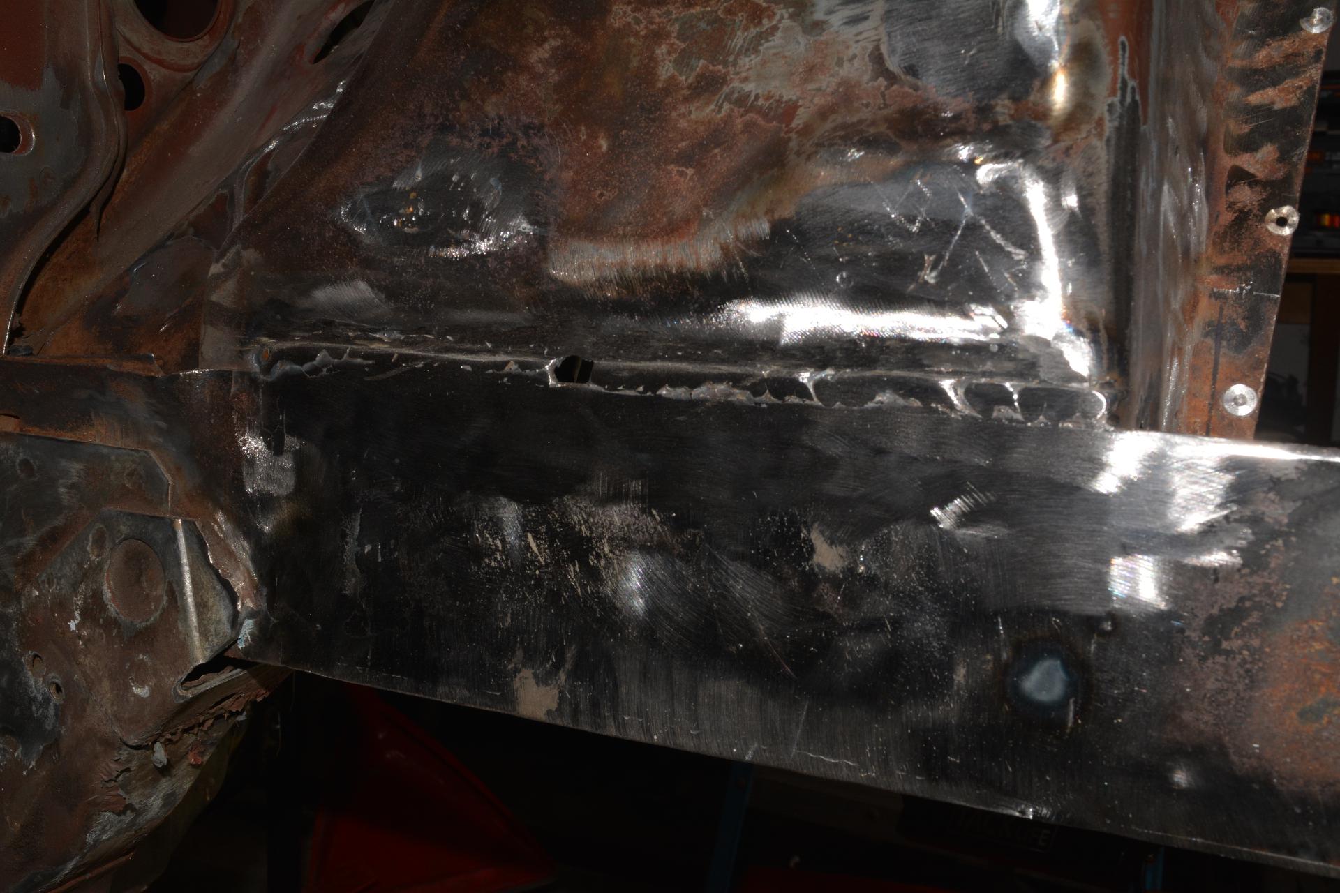 Fully welded in